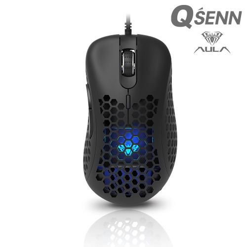 QSENN AULA F810 LED 게이밍 마우스